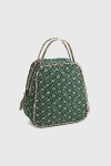 Vera Bradley Quilted Cotton Lunch Bag In Mistletoe Lattice At Urban Outfitters In Green