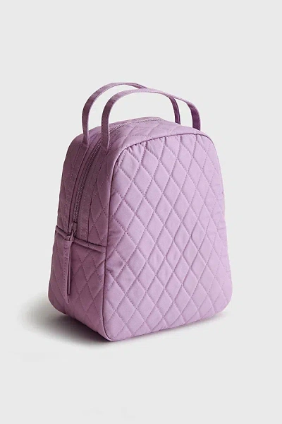Vera Bradley Quilted Cotton Lunch Bag In Purple Rhapsody At Urban Outfitters