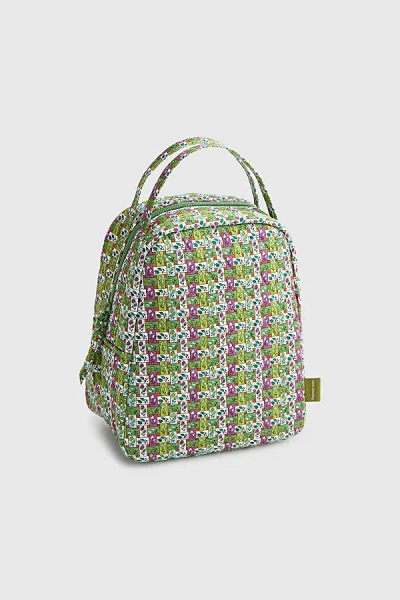 Vera Bradley Quilted Cotton Lunch Bag In Ribbon Plaid At Urban Outfitters