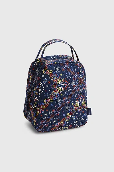 Vera Bradley Quilted Cotton Lunch Bag In Starry Paisley At Urban Outfitters
