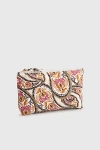 Vera Bradley Quilted Cotton Medium Pouch In Blooming Paisley, Women's At Urban Outfitters In Multi