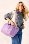 Vera Bradley Quilted Cotton Miramar Weekender Bag In Purple Rhapsody, Women's At Urban Outfitters