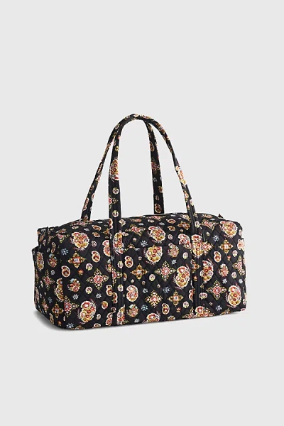 Vera Bradley Quilted Cotton Original Duffel Bag In North Star Sky, Women's At Urban Outfitters