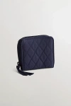 Vera Bradley Quilted Cotton Small Zip Wallet In Peacoat, Women's At Urban Outfitters In Blue