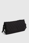 Vera Bradley Quilted Cotton Wildwood Crossbody Wallet In Moonless Night, Women's At Urban Outfitters In Black