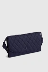 Vera Bradley Quilted Cotton Wildwood Crossbody Wallet In Peacoat, Women's At Urban Outfitters In Blue