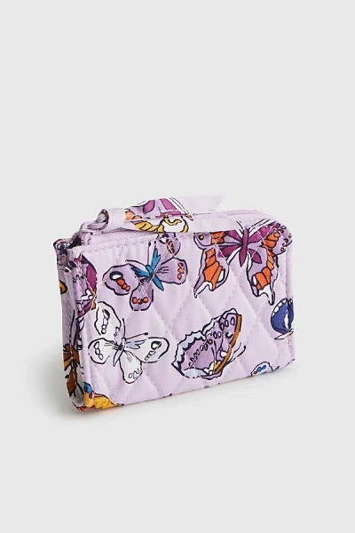Vera Bradley Quilted Cotton Zip Card Pouch In Wing In Flight, Women's At Urban Outfitters