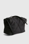 Vera Bradley Quilted Nylon Blake Crossbody Bag In Moonless Night, Women's At Urban Outfitters In Black