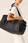 Vera Bradley Quilted Nylon Large Duffel Bag In Moonless Night, Women's At Urban Outfitters