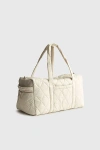 Vera Bradley Quilted Nylon Large Duffel Bag In Pumice Stone, Women's At Urban Outfitters