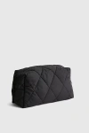 Vera Bradley Quilted Nylon Large Makeup Bag In Moonless Night, Women's At Urban Outfitters In Black