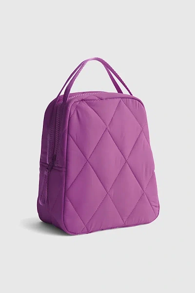 Vera Bradley Quilted Nylon Lunch Bag In Iris Orchid, Women's At Urban Outfitters In Purple