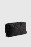 Vera Bradley Quilted Nylon Makeup Bag In Moonless Night At Urban Outfitters In Black