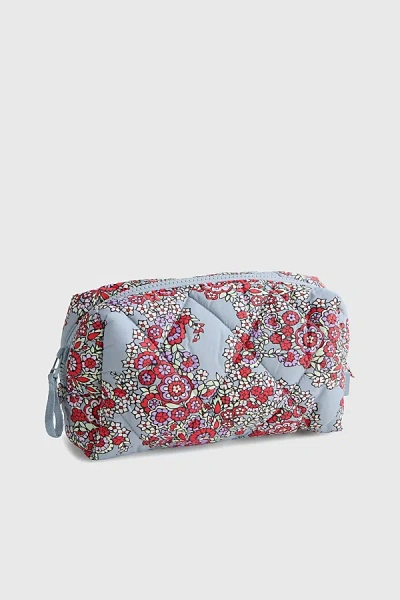 Vera Bradley Quilted Nylon Makeup Bag In Paisley Bouquet At Urban Outfitters