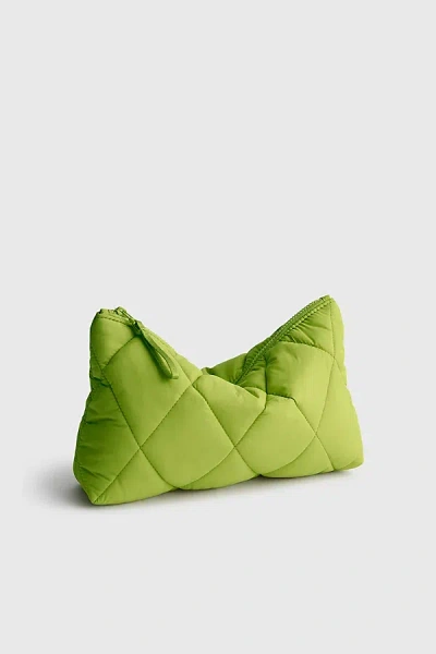 Vera Bradley Quilted Nylon Medium Pouch In Spinach Green, Women's At Urban Outfitters