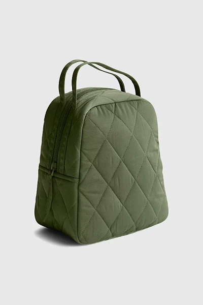 Vera Bradley Quilted Twill Lunch Bag In Bronze Green, Women's At Urban Outfitters