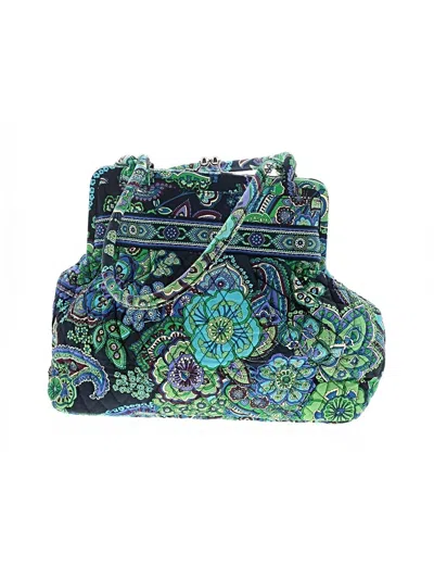 Pre-owned Vera Bradley Satchel In Blue
