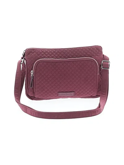 Pre-owned Vera Bradley Satchel In Burgundy