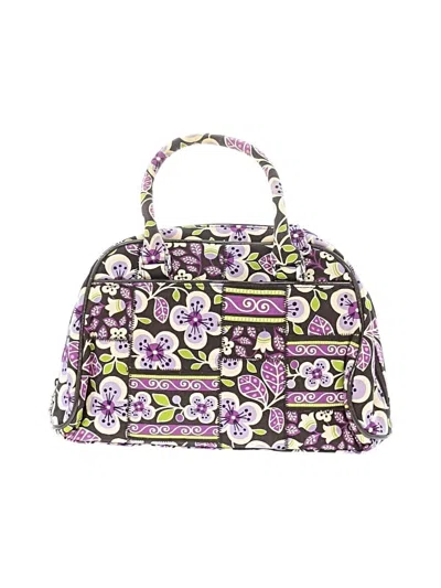 Pre-owned Vera Bradley Satchel In Purple
