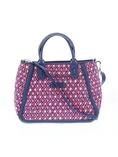 Pre-owned Vera Bradley Satchel In Purple