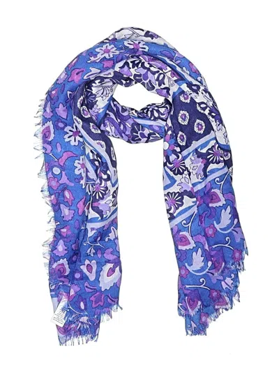 Pre-owned Vera Bradley Scarf In Blue