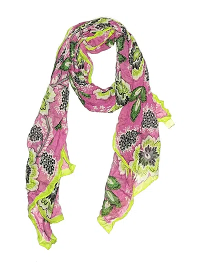 Pre-owned Vera Bradley Scarf In Green