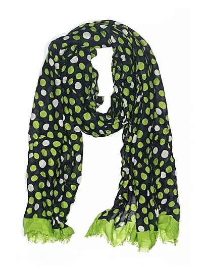 Pre-owned Vera Bradley Scarf In Green
