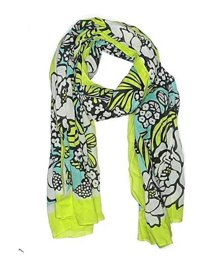 Pre-owned Vera Bradley Scarf In Green