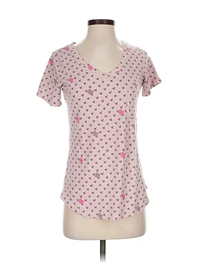 Pre-owned Vera Bradley Short Sleeve T-shirt In Pink