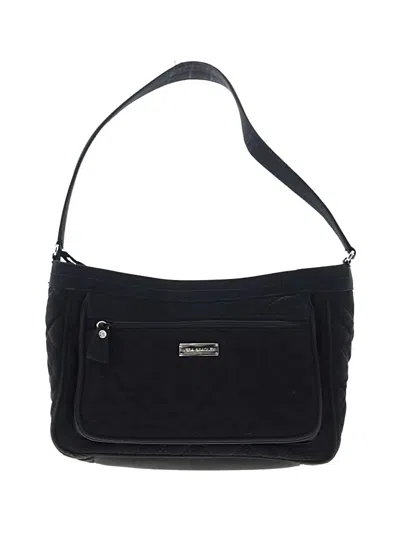 Pre-owned Vera Bradley Shoulder Bag In Black