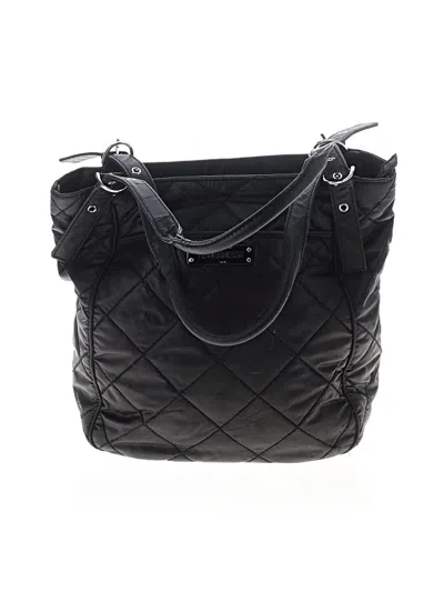 Pre-owned Vera Bradley Shoulder Bag In Black