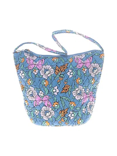 Pre-owned Vera Bradley Shoulder Bag In Blue