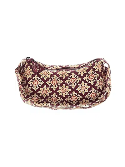 Pre-owned Vera Bradley Shoulder Bag In Burgundy