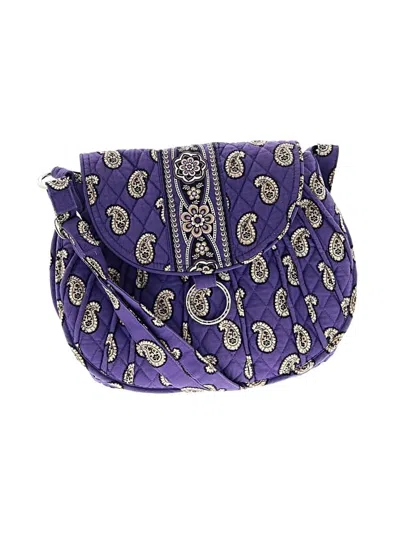 Pre-owned Vera Bradley Shoulder Bag In Purple