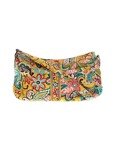 Pre-owned Vera Bradley Shoulder Bag In Yellow