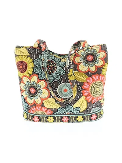 Pre-owned Vera Bradley Shoulder Bag In Yellow
