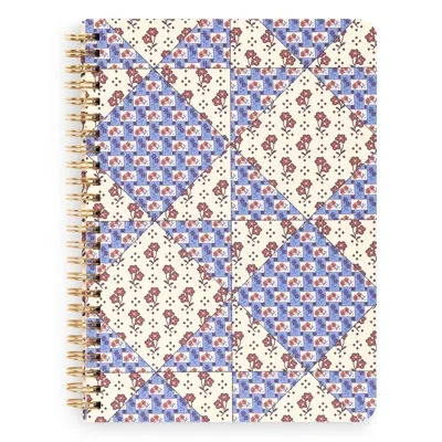 Vera Bradley Small Spiral Notebook, Rachel Ditsy Patchwork