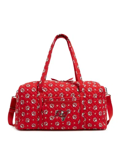 Vera Bradley Tampa Bay Buccaneers Large Travel Duffel Bag In Transparent