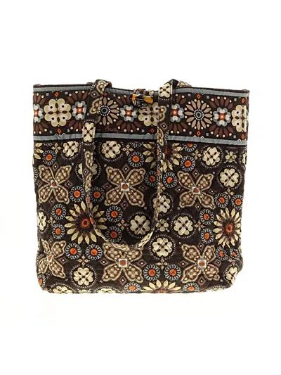 Pre-owned Vera Bradley Tote Bag In Brown