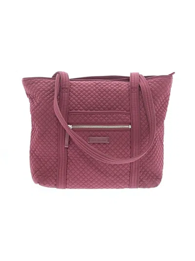 Pre-owned Vera Bradley Tote Bag In Burgundy