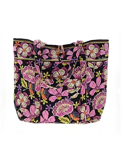 Pre-owned Vera Bradley Tote Bag In Purple