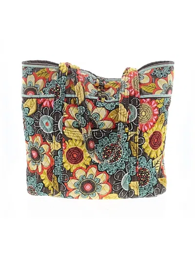 Pre-owned Vera Bradley Tote Bag In Teal
