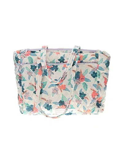 Pre-owned Vera Bradley Tote Bag In White