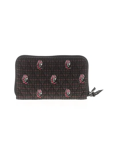 Pre-owned Vera Bradley Wallet In Burgundy