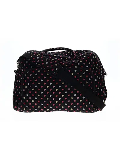 Pre-owned Vera Bradley Weekender In Black