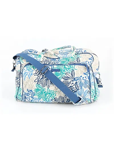 Pre-owned Vera Bradley Weekender In Blue