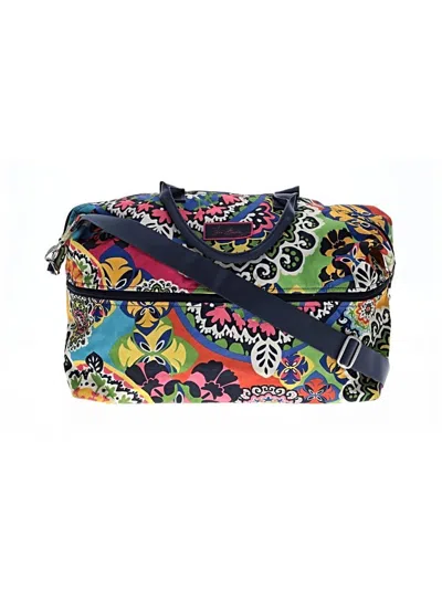 Pre-owned Vera Bradley Weekender In Blue