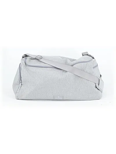 Pre-owned Vera Bradley Weekender In Gray