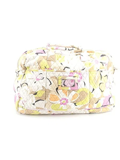 Pre-owned Vera Bradley Weekender In White