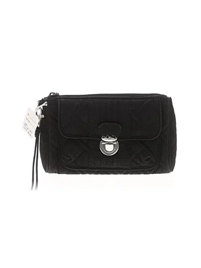 Pre-owned Vera Bradley Wristlet In Black